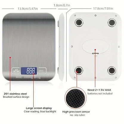 Digital Stainless Steel Kitchen Scale