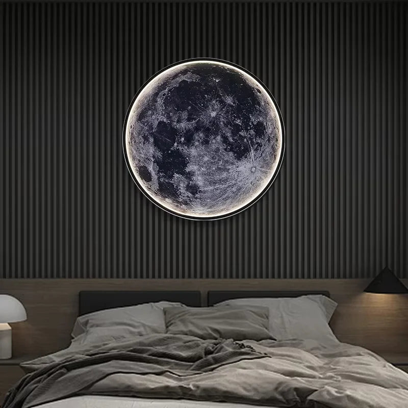 Moon Surface LED Wall Light