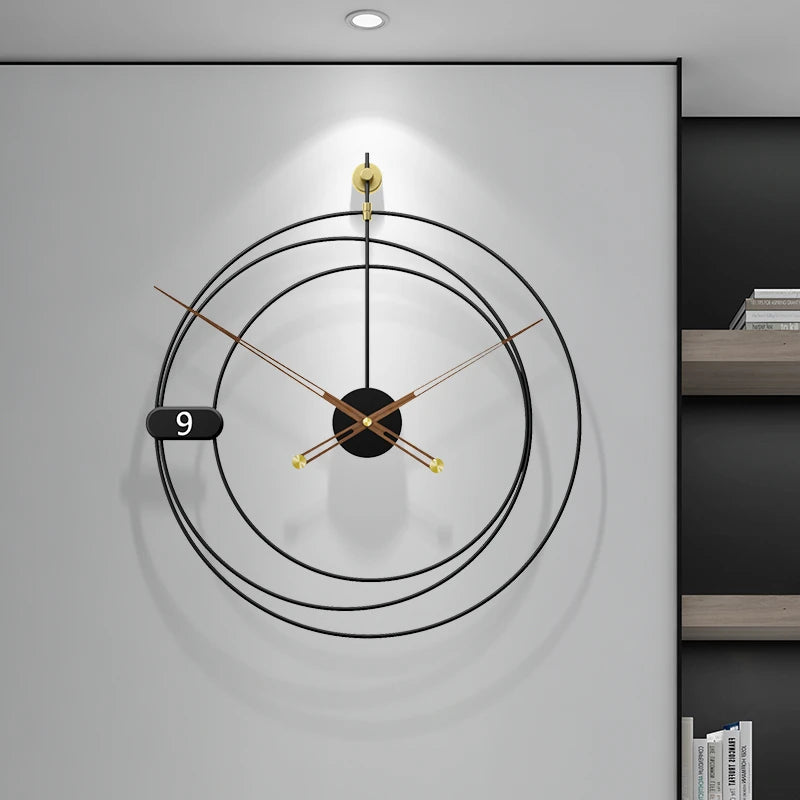 Nordic Large Art Wall Clock