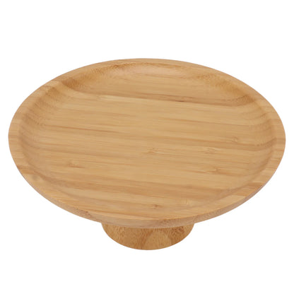 Solid Wood Pedestal Plate