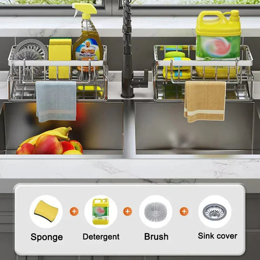 Sponge Holder, Stainless Steel Sink