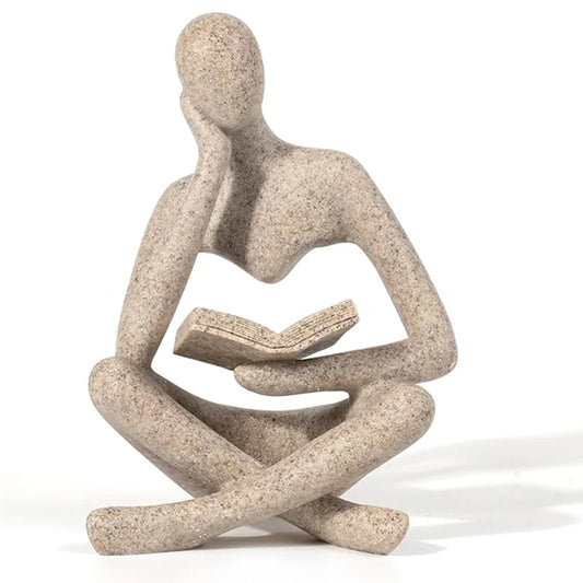 Abstract Reading Sculpture
