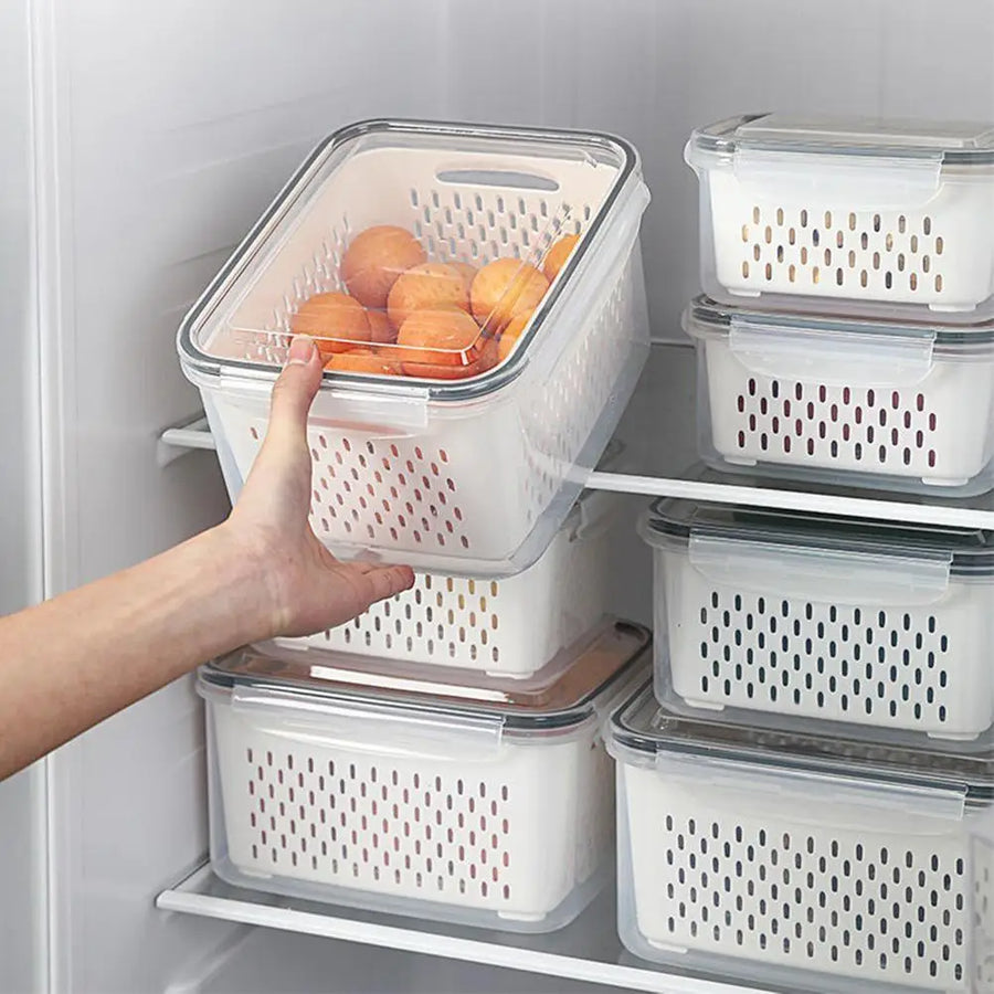 Fridge Organizer, Drain Basket