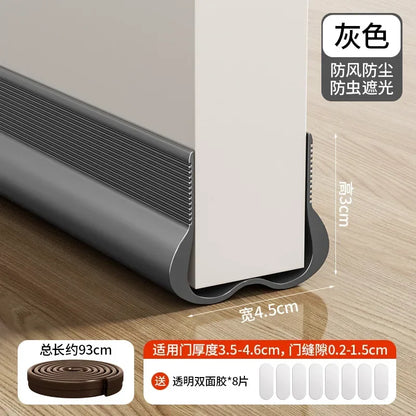 Door Bottom Seal Strip – PVC Adjustable Weather Draft Stopper