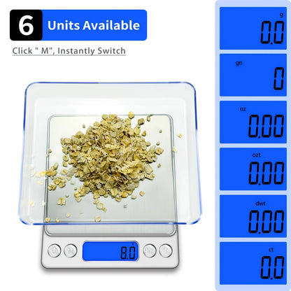 Travel Size High Precision Digital Kitchen Scale