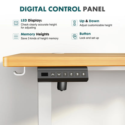 Electric Adjustable Height Standing Desk | 40 x 24 inches