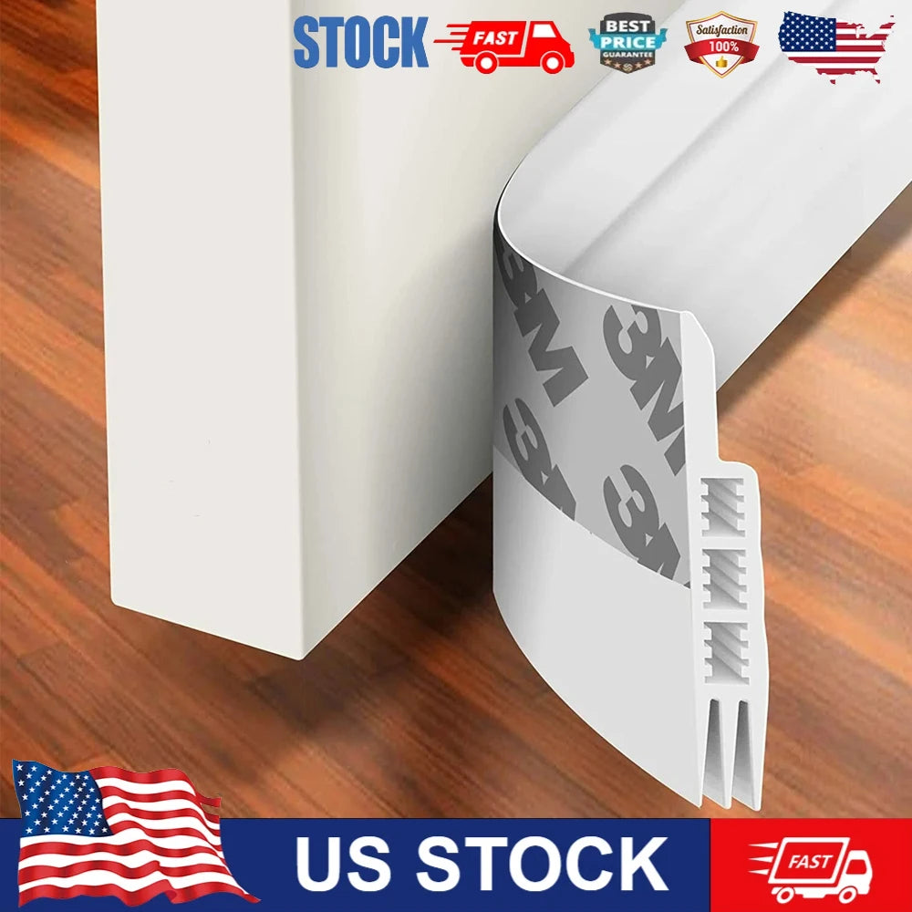 Silicone Door Draft Stopper – Under Door Sweep Weather Strip