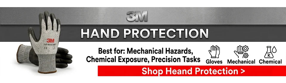 3M Comfort Grip Work Gloves – Nitrile Coated, Breathable & Touchscreen Ready