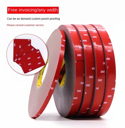 3M 4229P Double Sided Foam Tape – Waterproof Heavy Duty Adhesive, 5-50mm