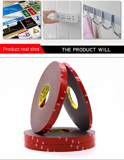 3M 4229P Double Sided Foam Tape – Waterproof Heavy Duty Adhesive, 5-50mm