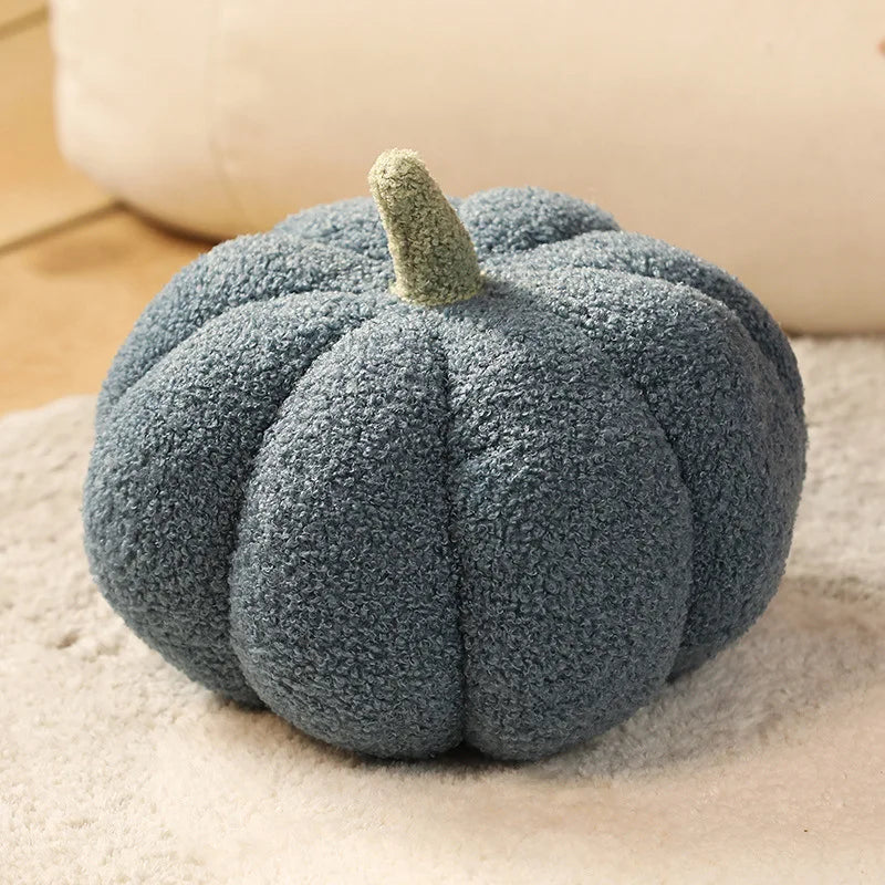 Plush Pumpkin Seat Cushion, Soft Sofa & Window Pillow, 15–35 cm