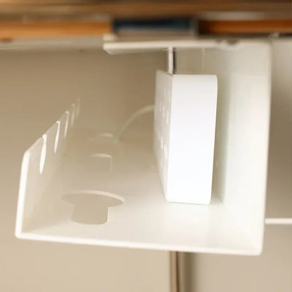 Under Desk Cable Management Tray – No-Drill Clamp Organizer