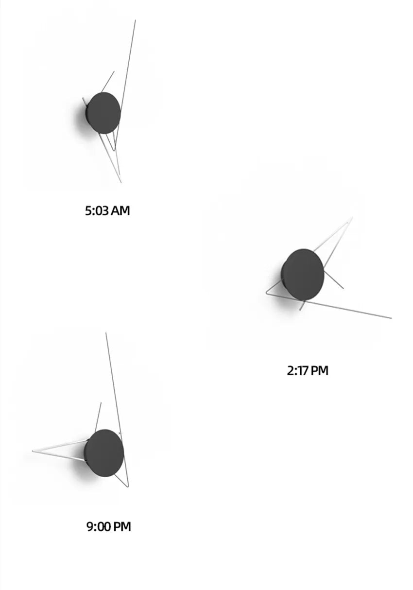 DIY Wall Clock, Minimalist Acrylic
