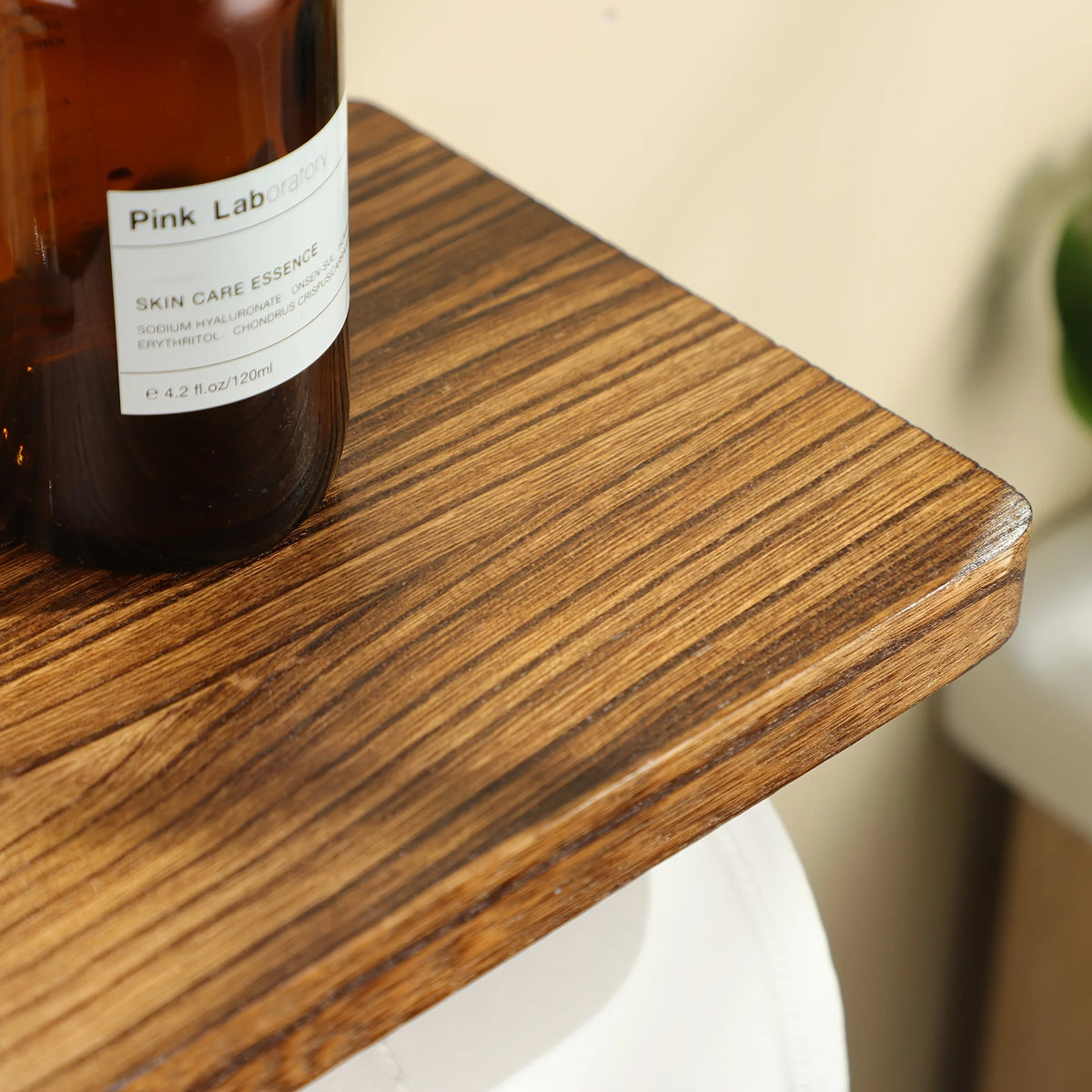 Wall-Mounted Toilet Paper Holder with Shelf