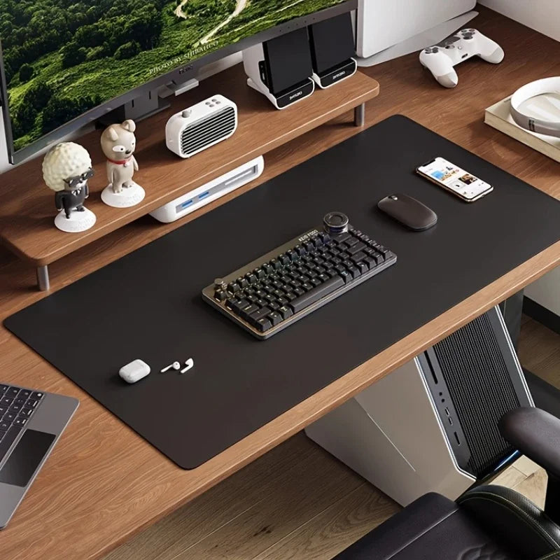 PU Leather Desk Mat – Waterproof Non-Slip Gaming Mouse Pad
