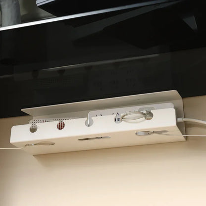 Under Desk Cable Management Tray – No-Drill Clamp Organizer