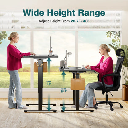 Electric Adjustable Height Standing Desk | 40 x 24 inches