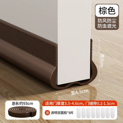 Door Bottom Seal Strip – PVC Adjustable Weather Draft Stopper