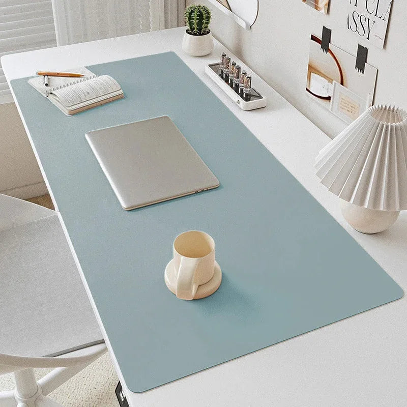 PU Leather Desk Mat – Waterproof Non-Slip Gaming Mouse Pad