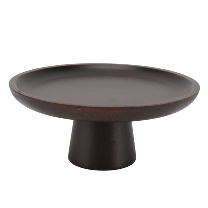 Solid Wood Pedestal Plate