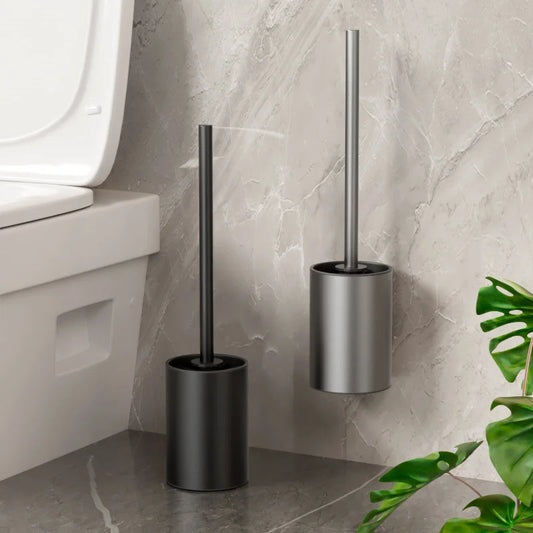 Toilet Brush, Long Handle Wall Mount