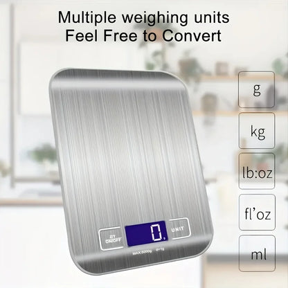 Digital Stainless Steel Kitchen Scale