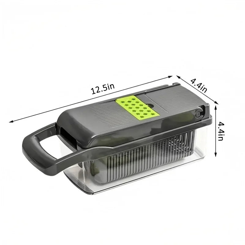 Vegetable Chopper, Multi-Blade Slicer & Dicer