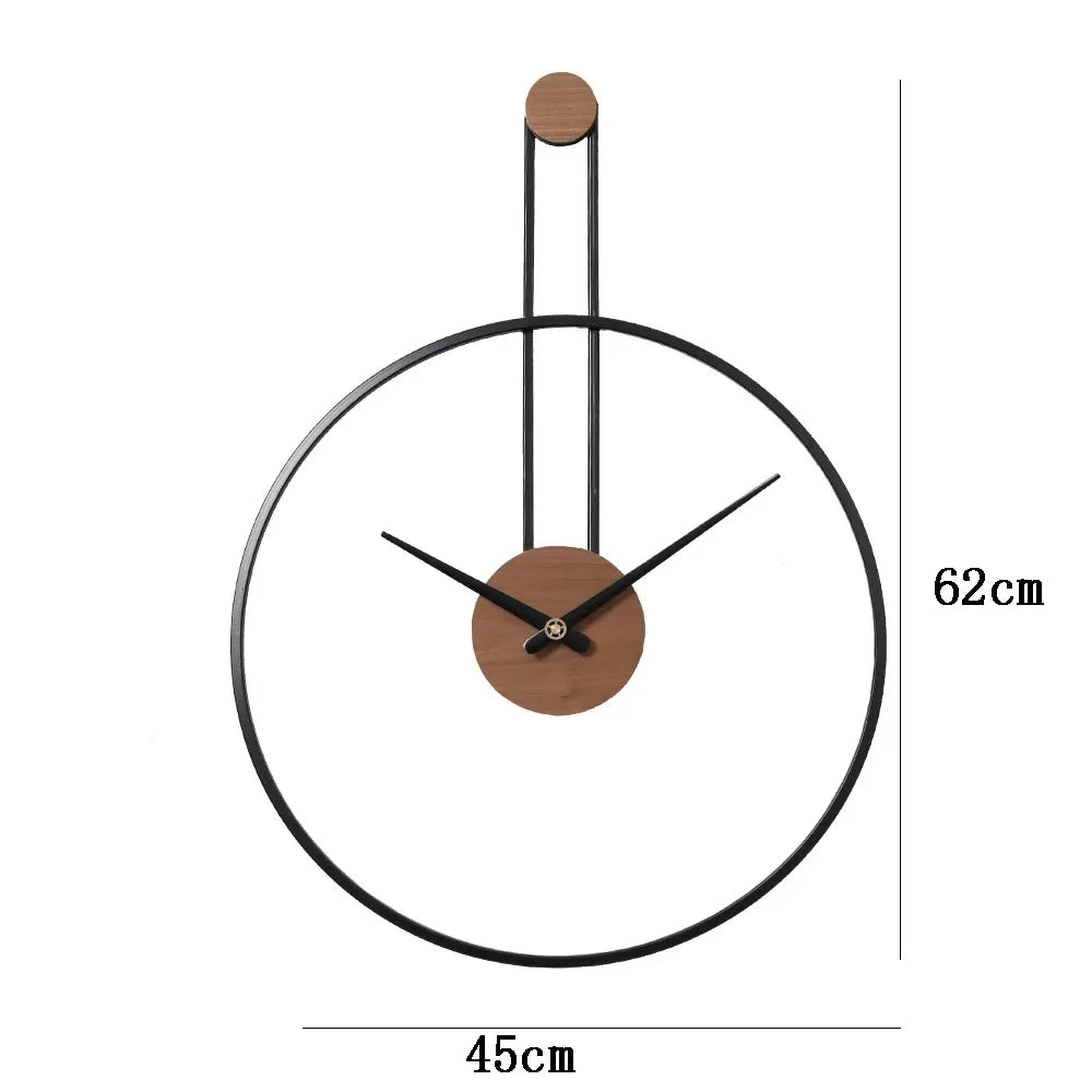 Nordic Large Art Wall Clock