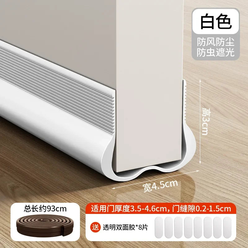 Door Bottom Seal Strip – PVC Adjustable Weather Draft Stopper