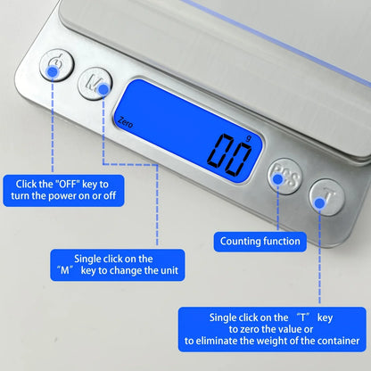 Travel Size High Precision Digital Kitchen Scale