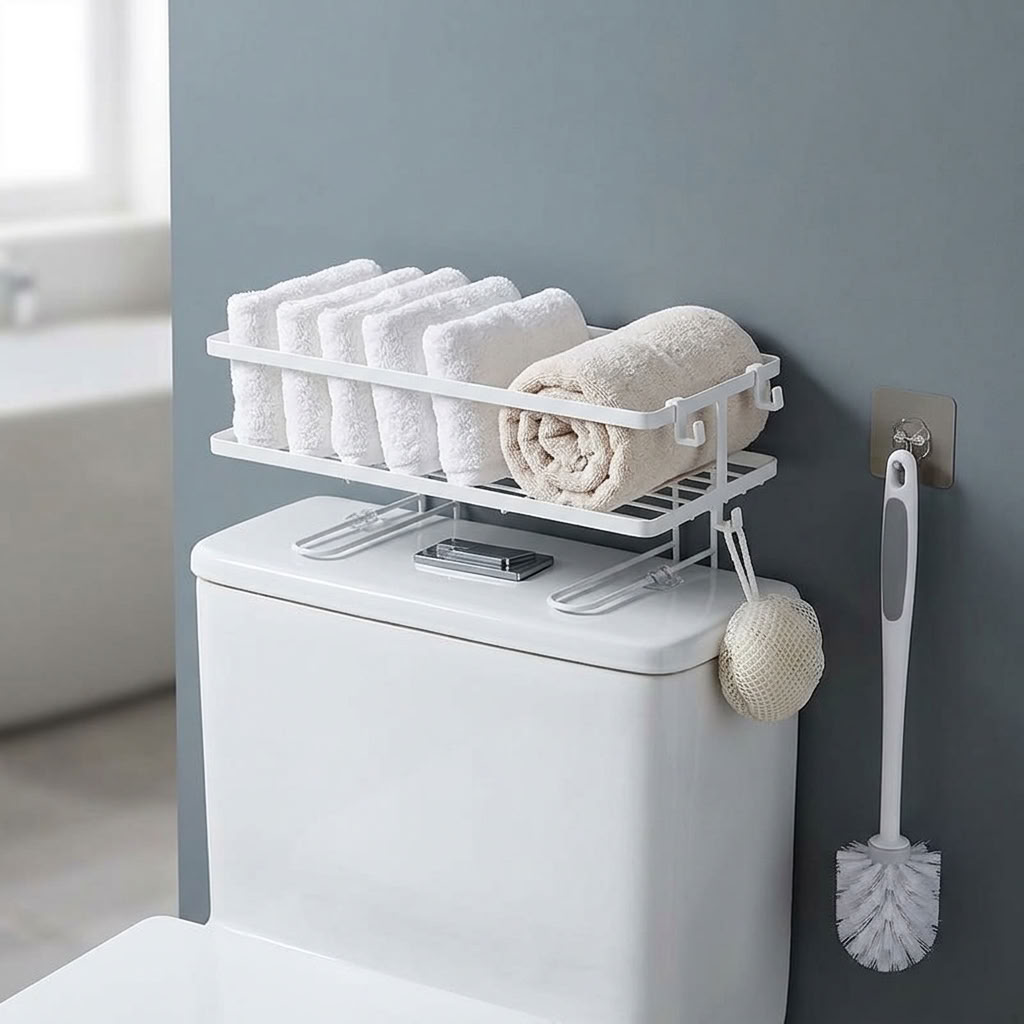 Over-Toilet Storage Shelf