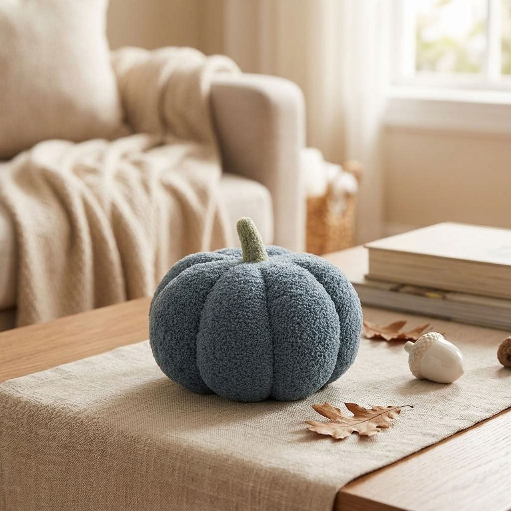 Decorative Pumpkin Pillow | Fall & Halloween Decor | 15–35 cm