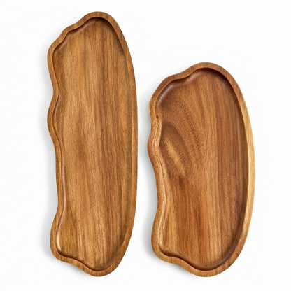 Organic Acacia Wood Tray