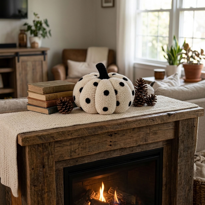 Decorative Pumpkin Pillow | Fall & Halloween Decor | 20–35 cm